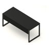 Escrivaninha Mesa Job Estilo Industrial 1,60x0,60 Mdp 25mm - 2