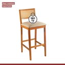 Ver imagem 5 de Banqueta em Madeira Maciça Ariel Espresso Móveis