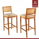 Ver imagem 4 de Banqueta em Madeira Maciça Ariel Espresso Móveis