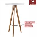 Ver imagem 3 de Mesa Bistrô Tivoli 103x65cm Espresso Móveis Cinamomo/Off White