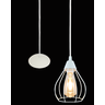 Cupula de Aramado Teardrop Branca para Pendentes e Abajure P - 3