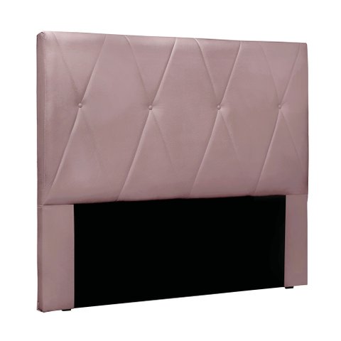 Cabeceira Cama Box Solteiro 90 Cm Aquilla Veludo Lilás S04 - D'Rossi
