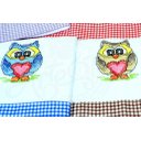 Ver imagem 2 de Jogo de Semaninha em Ponto Cruz e Barrado - Corujinha Arte & Tear