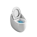 Ver imagem 4 de Kit Vaso Sanitario Monobloco Tokyo Branco C/ Caixa Acoplada + Instalacao + Assento Soft Closse - Lev