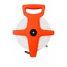 Fita Métrica C/ Manivela 50m Laranja Fibra de Vidro Prática​ - 4