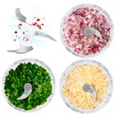 Ver imagem 5 de Mini Triturador Elétrico Portátil Rosa Recarregável de 280ml