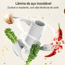 Ver imagem 4 de Mini Triturador Elétrico Portátil Rosa Recarregável de 280ml