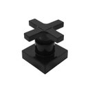 Ver imagem 1 de Acabamento Registro Padrão Deca Pressão E Gaveta 16 Estrias Abs Preto