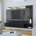 Ver imagem 1 de Painel para TV até 70 Polegadas com LED Ripado Ibiza Prime 220cm Yescasa
