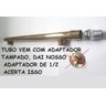 Niple Adaptador 1/2 para Tubo Chuveiro Importado Rosca Fina - 499tbimp - 3