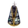 Imagem Nossa Senhora Aparecida Completa 20 Cm Manto Coroa - 1