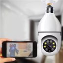 Ver mais imagens de Câmera Segurança Lâmpada Infravermelho Wifi 360° E27 Bivolt