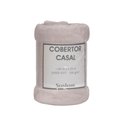 Ver imagem 1 de Cobertor Super Soft 300GR/m² Casal 1,80x2,20m Prata Sonhare