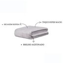 Ver imagem 3 de Cobertor Super Soft 300GR/m² Casal 1,80x2,20m Prata Sonhare
