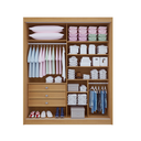 Ver imagem 2 de Guarda Roupa Mdf Santorini 2 Portas Cinamomo com Off White