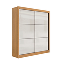 Ver imagem 1 de Guarda Roupa Mdf Santorini 2 Portas Cinamomo com Off White