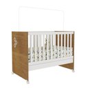 Ver imagem 5 de Quarto de Bebê Completo com Berço 3 em 1 Guarda Roupa 3 Portas 2 Gavetas 2 Nichos e Cômoda 3 Gavetas