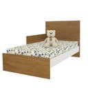 Ver imagem 4 de Quarto de Bebê Completo com Berço 3 em 1 Guarda Roupa 3 Portas 2 Gavetas 2 Nichos e Cômoda 3 Gavetas