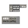 Cozinha Completa Americana 8 Portas 3 Gavetas com Vidro 100% Mdf Cinza - Henn - 3