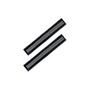 Ver imagem 1 de Kit 2 Ralo Grelha e Caixilho Aço Galvanizado Preto 15x100cm