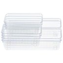 Ver imagem 4 de Kit Organizador Gaveta 7 Peças Banheiro Escritório Quarto