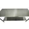 Mesa Aço Inox Industrial 190x70x90 Cm Plano Liso Nortinox - 6