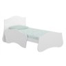 Berço que Vira Mini Cama 0511 Branco Brilho - Multimóveis 0511-multibaby - 3