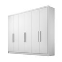 Ver imagem 3 de Guarda Roupa Marselha 6 Portas 6 Gavetas Clic Móveis