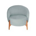 Ver imagem 2 de Poltrona Decorativa Luxo com Puff Ariela Bouclê Ds Home