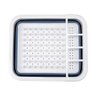 Escorredor de Louças de Silicone Retrátil Azul Euro Home - 1