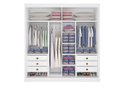 Ver imagem 2 de Guarda Roupa Titanium Ripado 2pts 100% Mdf D'doro Móveis- Branco