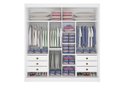 Ver imagem 3 de Guarda Roupa Titanium Ripado 2pts 100% Mdf D'doro Móveis- Branco