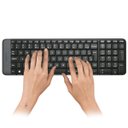 Ver imagem 4 de Teclado e Mouse Logitech Mk220 Compacto Wireless Usb sem Fio