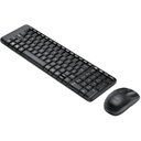 Ver imagem 1 de Teclado e Mouse Logitech Mk220 Compacto Wireless Usb sem Fio