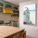 Ver imagem 4 de Quadro Canvas Âncora Corda Barco Praia 90x60cm Mold Preta