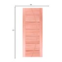 Ver imagem 2 de Porta de Madeira 210x110cm PE33 com Friso Belissima Esel