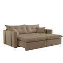 Ver imagem 1 de Sofa Cama e Reclinavel Lisboa 2,60m 05 Lugares Mola Ensacada Txr