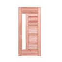 Ver imagem 2 de Folha de Porta de Madeira 210x90cm PE34 com Visor Esel