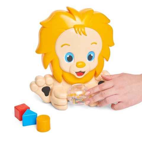 Brinquedo Amigo Leão Didático Tateti Ref:0616 12 Meses+