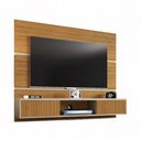 Ver imagem 2 de Painel para Tvs 65" Âmbar Cinamomo e Off White Ripado Bechara