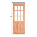 Ver imagem 3 de Folha de Porta de Madeira 210x80cm Pe09 Esel