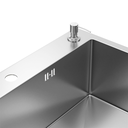 Ver imagem 7 de Cuba Gourmet de Cozinha Aço Inox 304 Quebec Quadrada 62cm com Cesto Escorredor Goldenx