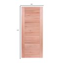 Ver imagem 3 de Folha de Porta de Madeira 210x80cm Pe33 Belissima Esel