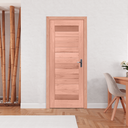 Ver imagem 1 de Kit Porta de Madeira Lado da Abertura Direito 213x94,5cm Batente 12cm PE31 Esel