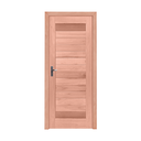 Ver imagem 2 de Kit Porta de Madeira Lado da Abertura Direito 213x94,5cm Batente 12cm PE31 Esel