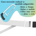Ver mais imagens de Mf Multiforma - 5 Suportes Pia Parafusar Bancada Aparador 50 Cm Branco