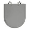 Assento Laqueado Riviera Cinza Pérola Tampa para Vaso Celite - 1