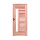 Ver imagem 5 de Kit Porta de Madeira PE34 Esel 213cmx94,5cmx12cm Abertura Esquerda