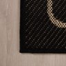 Tapete Capacho Sisal Porta 65x40 Churrasc Preto - 5