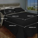 Ver imagem 4 de Edredom Cama Casal Queen com Jogo de Lençol Meia Estação